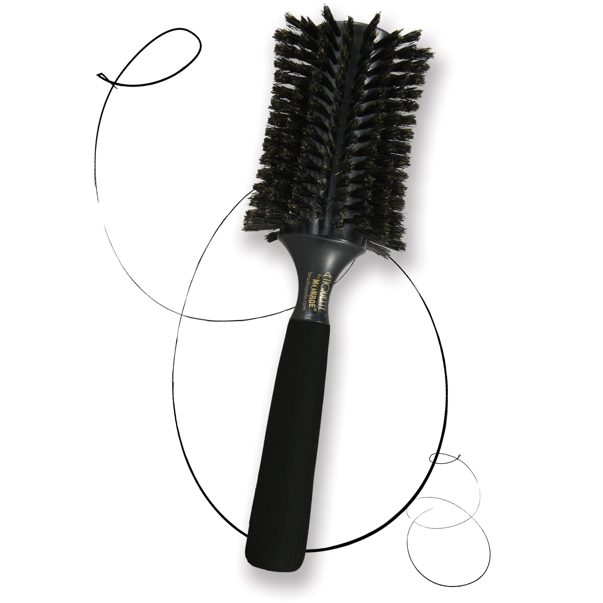 *SOLD OUT* MONROE ETIQUETTE hourglass round styling + finishing brush finishing brush