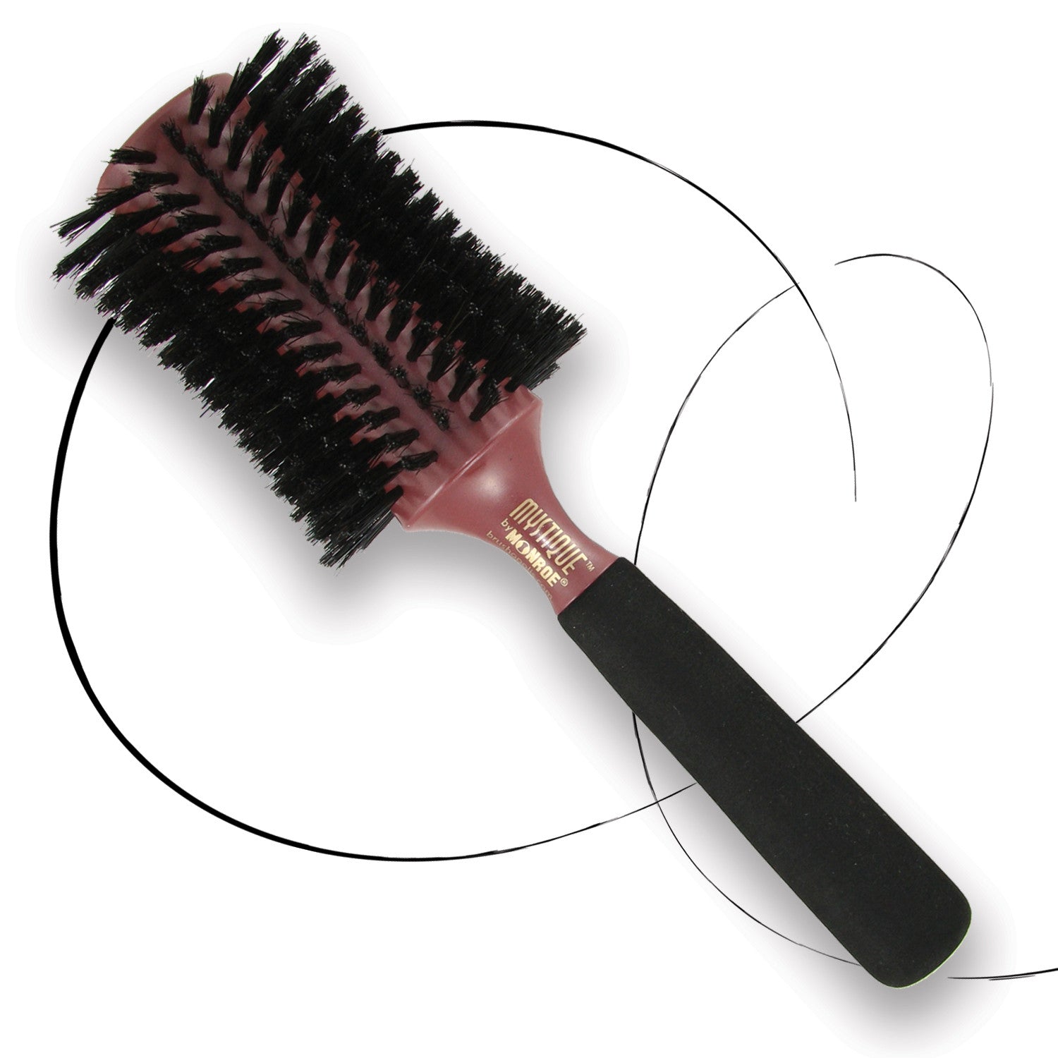 hourglass round styling brush