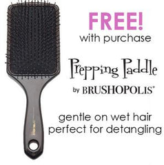 Brushopolis Utopia the perfect brush for daily scalp + hair health PLUS FREE Prepping Paddle
